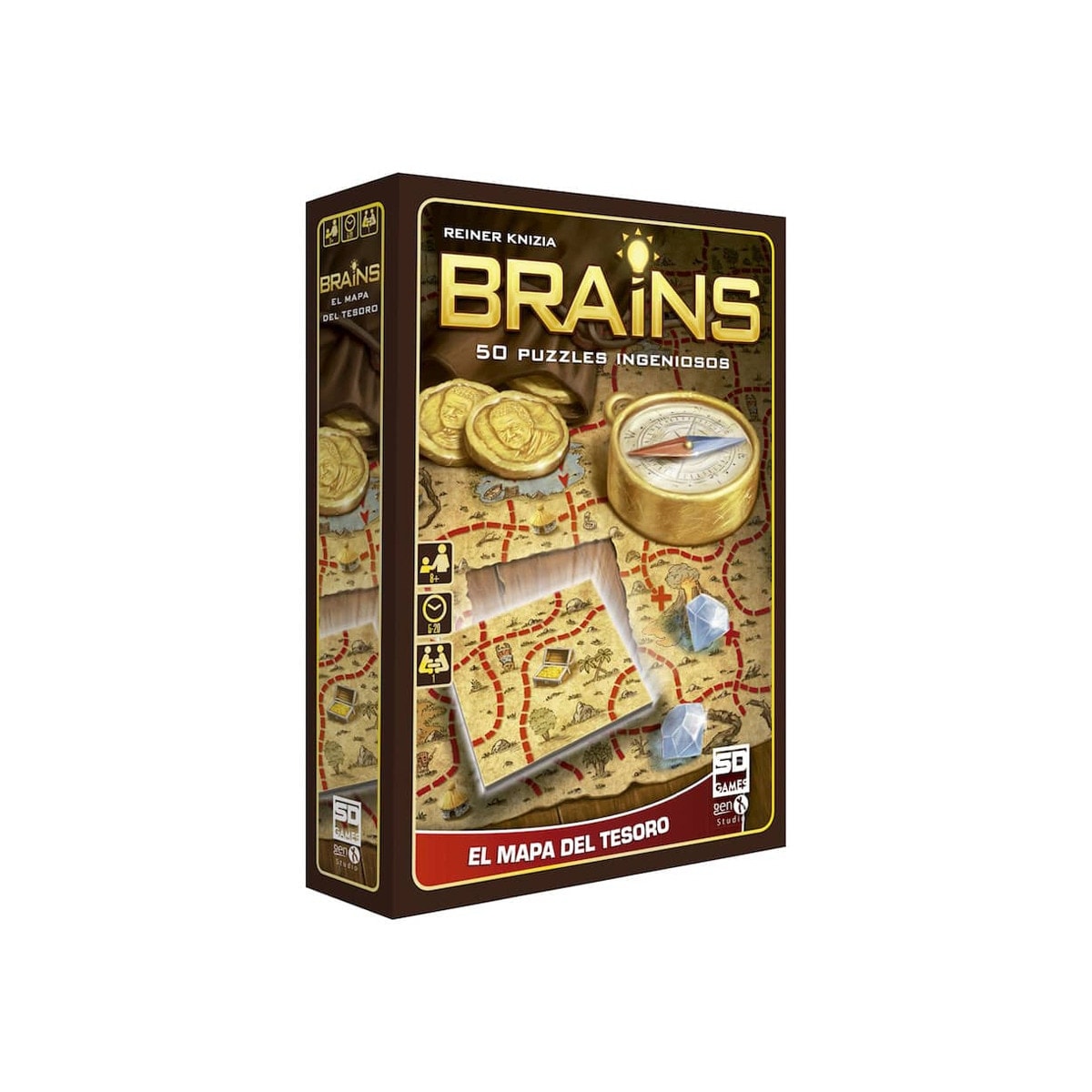 SD Games - Puzle Brains Mapa del Tesoro. - Image 1
