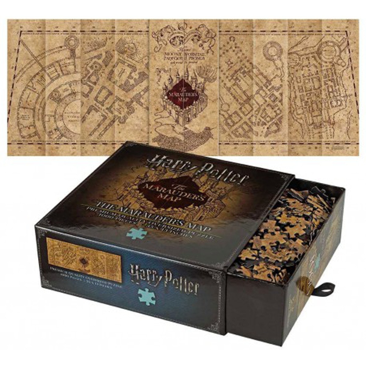 Noble Collection - Puzzle Harry Potter Mapa Del Merodeador. - Image 1