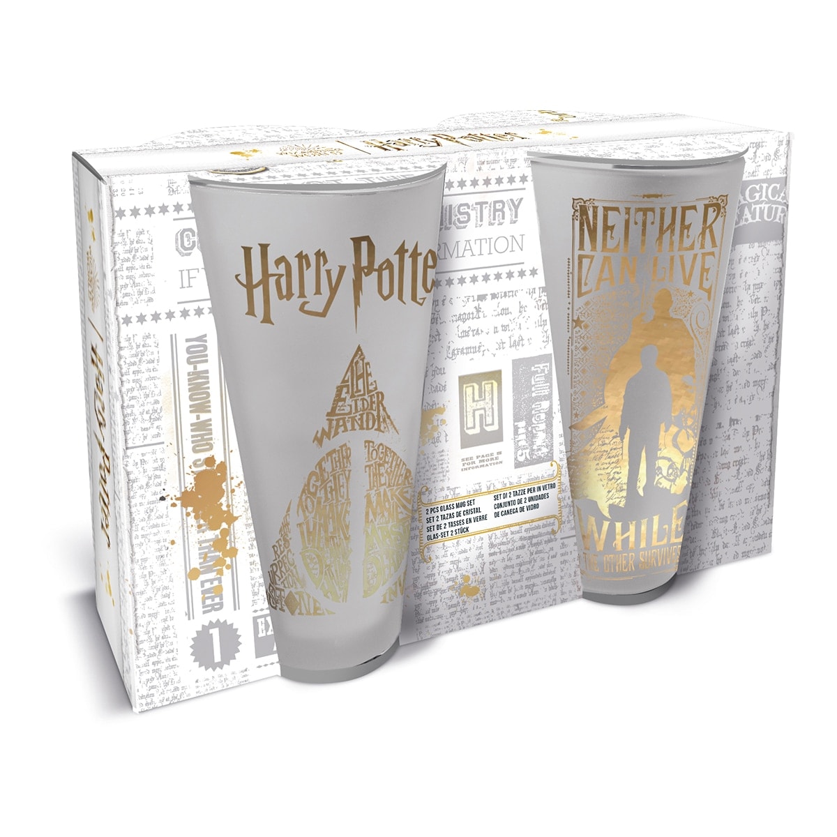 Stor - Set 2 Vasos Harry Potter Golden Stor. - Image 1
