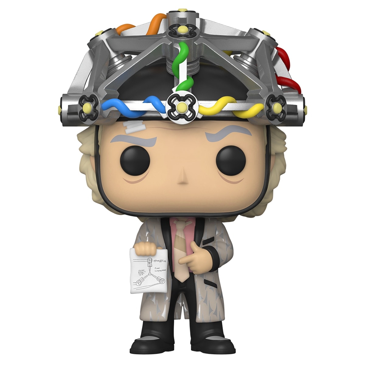 Funko - Figura Funko Pop Doc W-Helmet Regreso Al Futuro. - Image 1