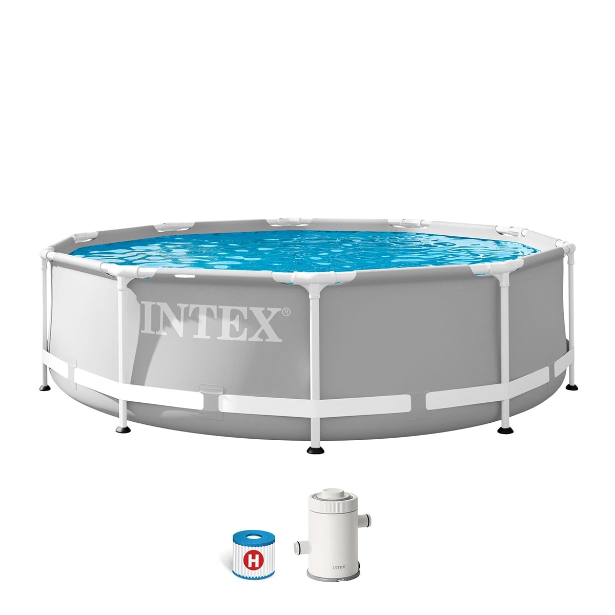 Intex - Piscina desmontable redonda Prism Frame INTEX 305x76 cm. - Image 1