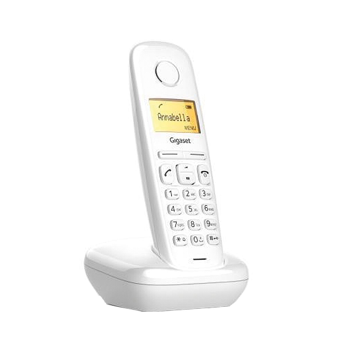 Gigaset - Teléfono inalamábrico Gigaset A170 Dect Blanco. - Image 1