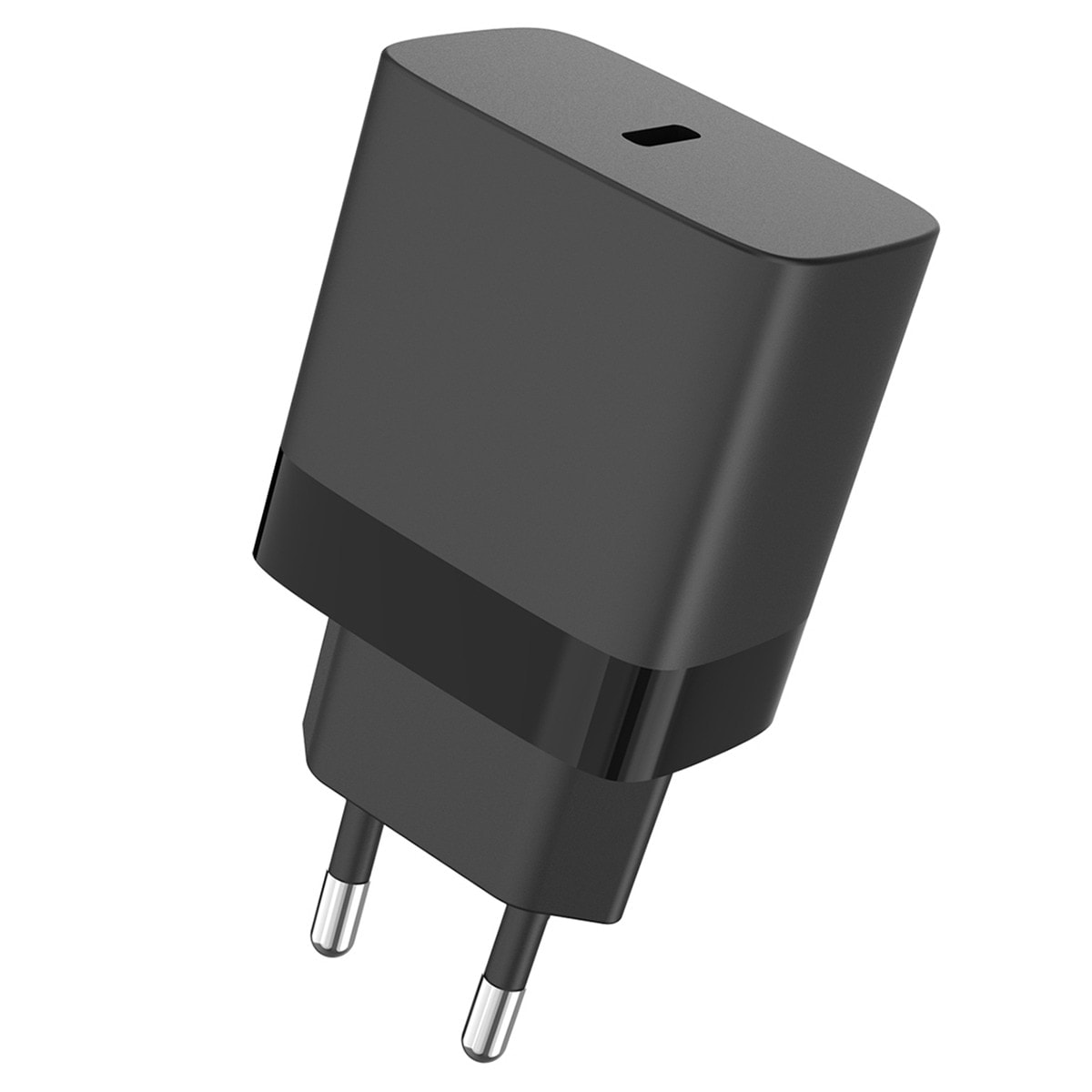 Inves - Cargador de pared negro Inves LT-349C15 + cable USB-C 1,5 m. - Image 1