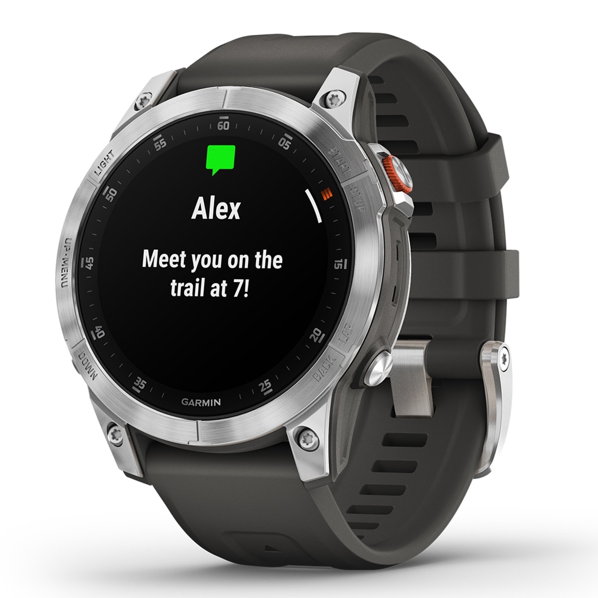 Garmin - Garmin Epix Gris Plata Smartwatch. - Image 1