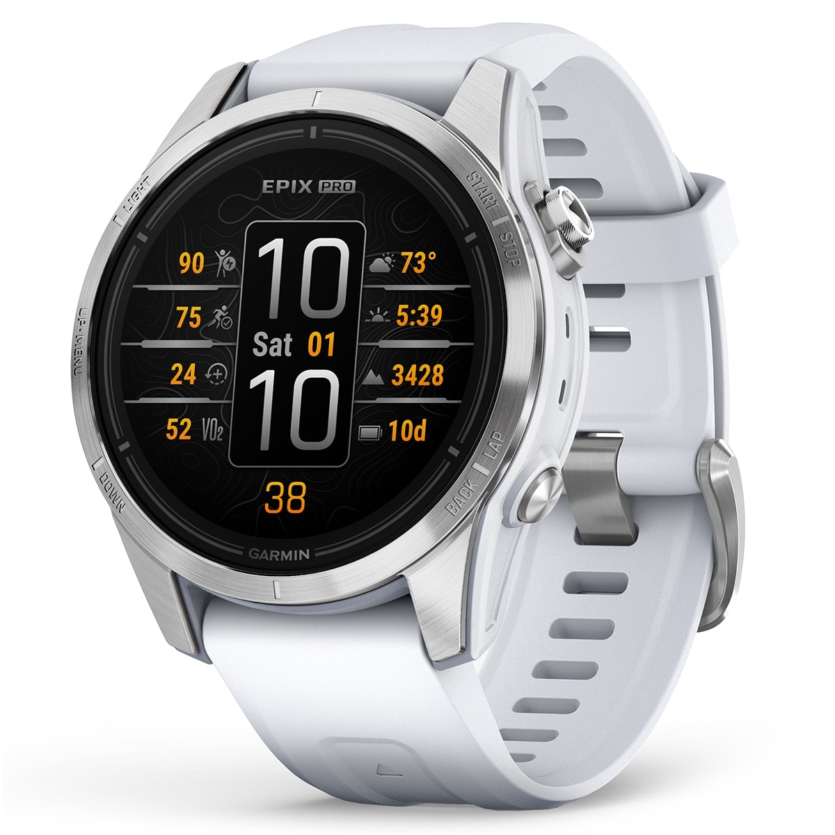 Garmin - Garmin Epix Pro (Gen 2) 42 mm Plata Smartwatch. - Image 1