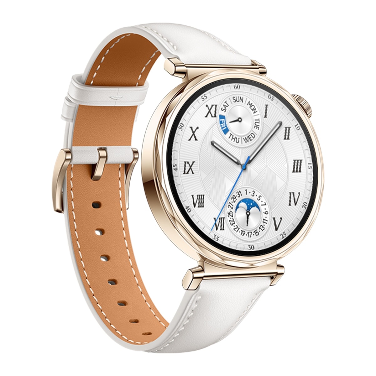 Huawei - Huawei Watch GT 5 41mm Dorado - Blanco Smartwatch. - Image 1