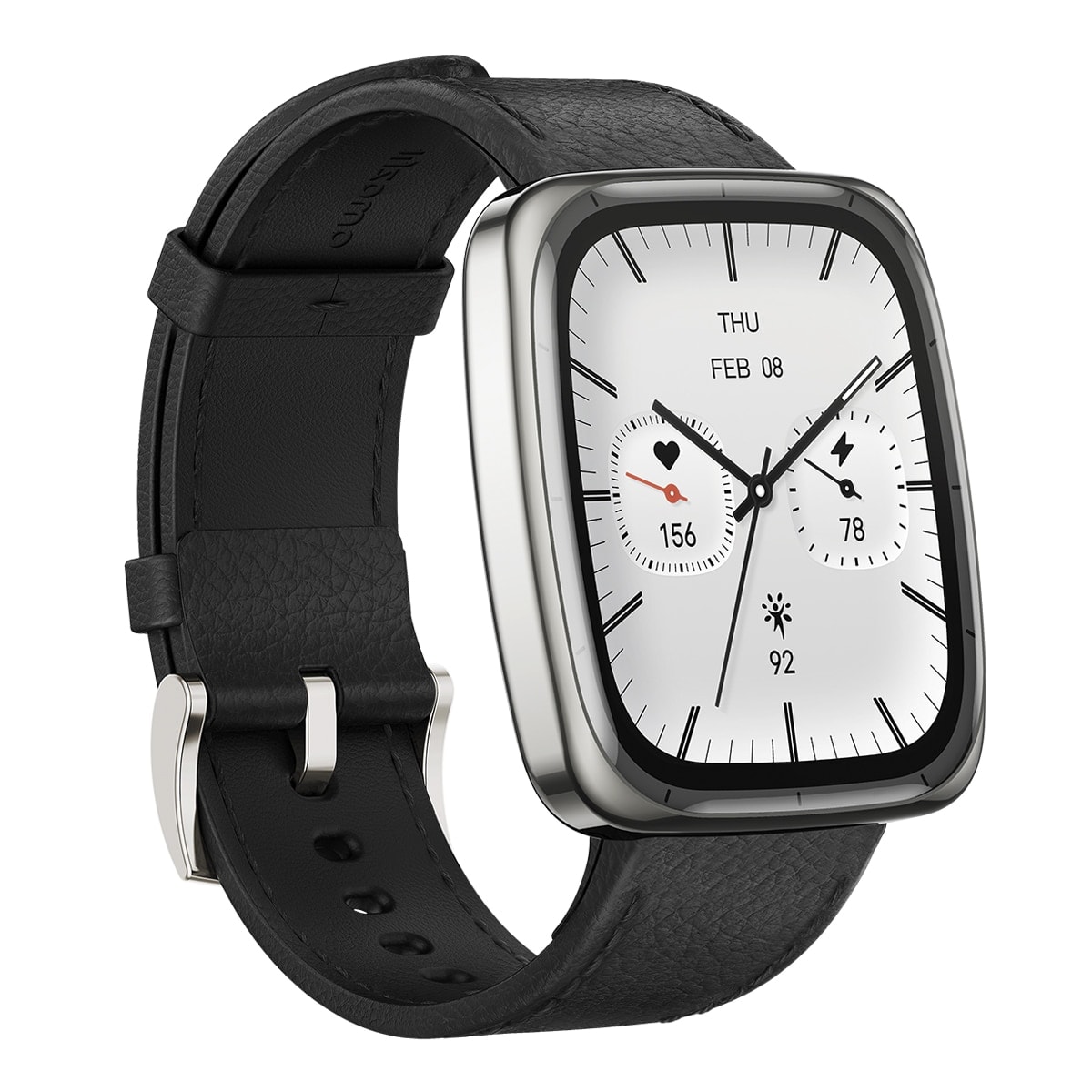 Amazfit - Amazfit Active 2 Square negro Smartwatch con Modo Carrera Hyrox. - Image 1
