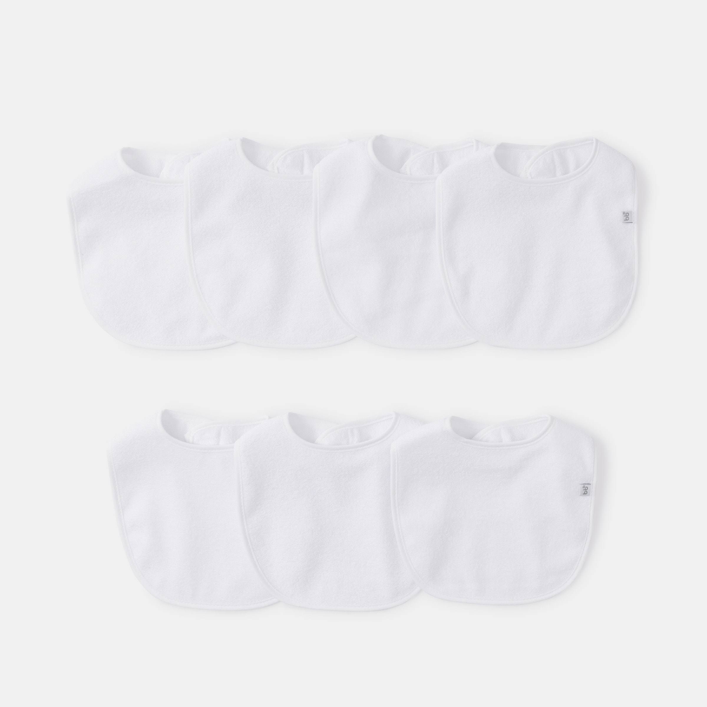 bbest - Baberos Bbest Básico pack 7 rizo velcro. - Image 1