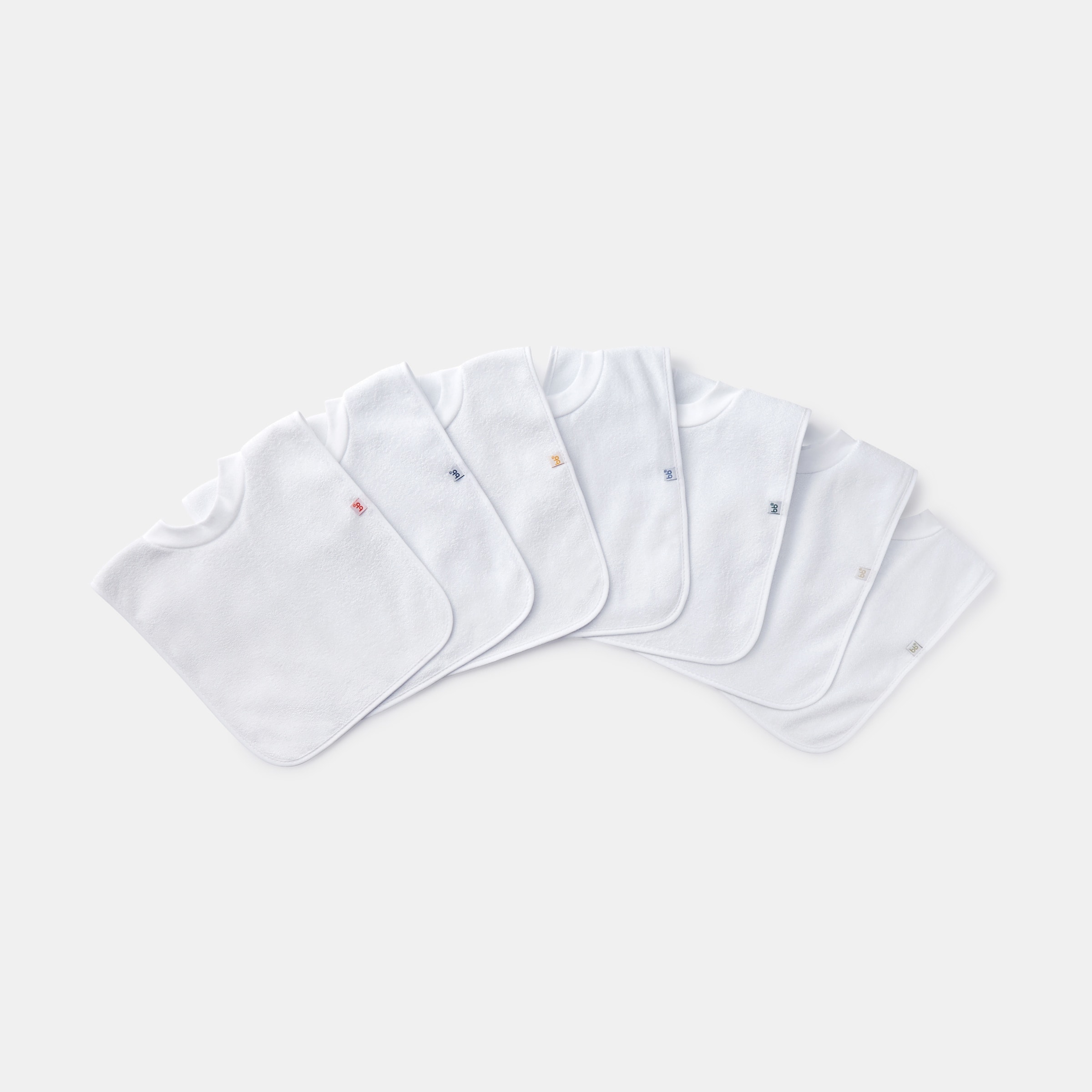 bbest - Baberos Bbest Básico pack 7 rizo rib. - Image 1