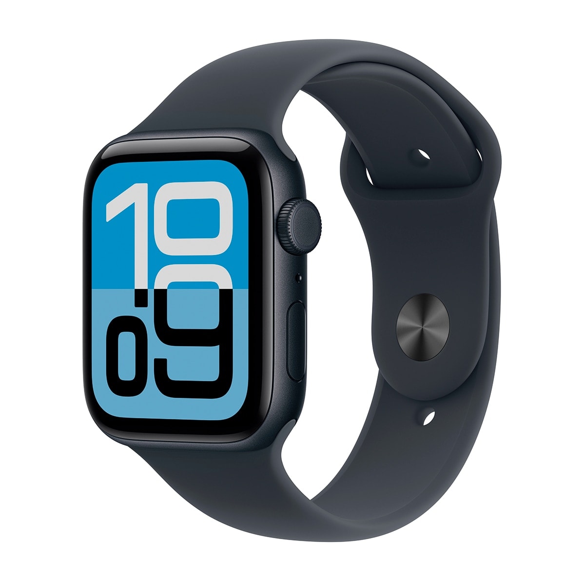 Apple - Apple Watch SE 3 GPS + Cellular 44mm Aluminio medianoche con Correa Deportiva Medianoche (S-M). - Image 1