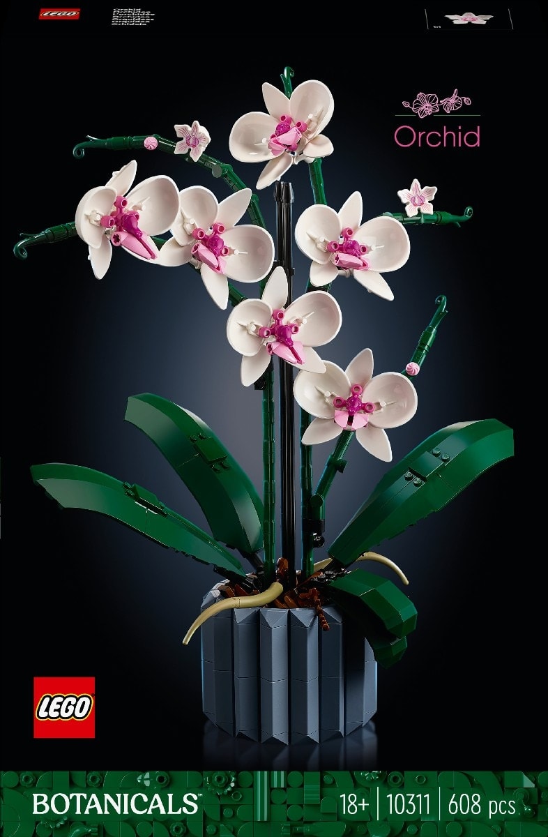 Flores Artificiales para Construir Orquídeas Colección Botánical LEGO Icons - 10311 - Image 1