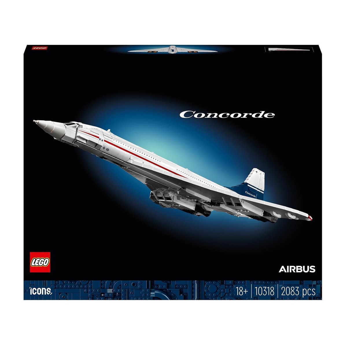 LEGO - Juguete de construcción Concorde LEGO Icons - 10318. - Image 1