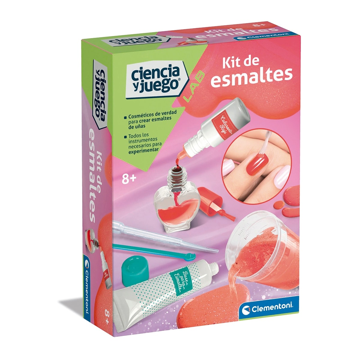 Clementoni - Kit Esmaltes Clementoni. - Image 1