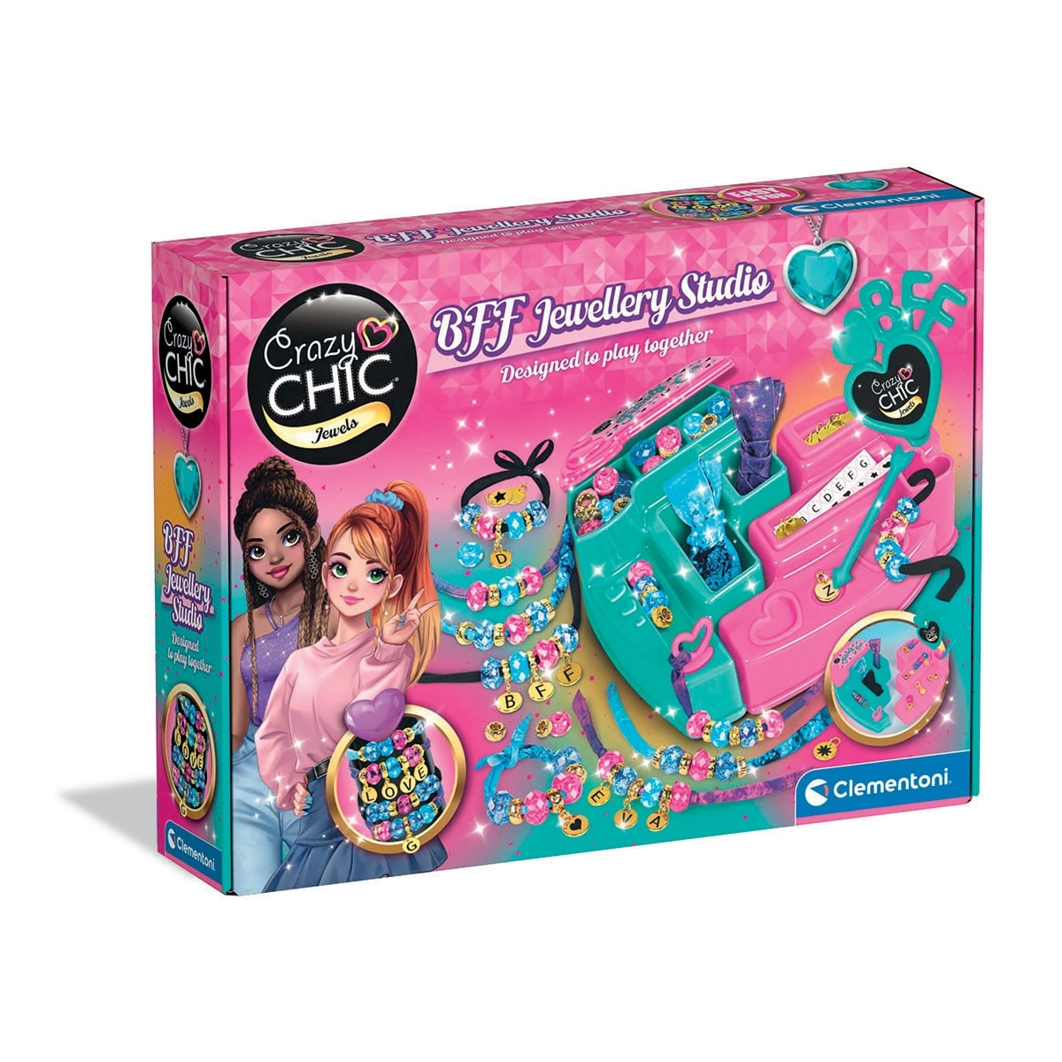Clementoni - Juego Jewellery Set BFF Crazy Chic Clementoni. - Image 1