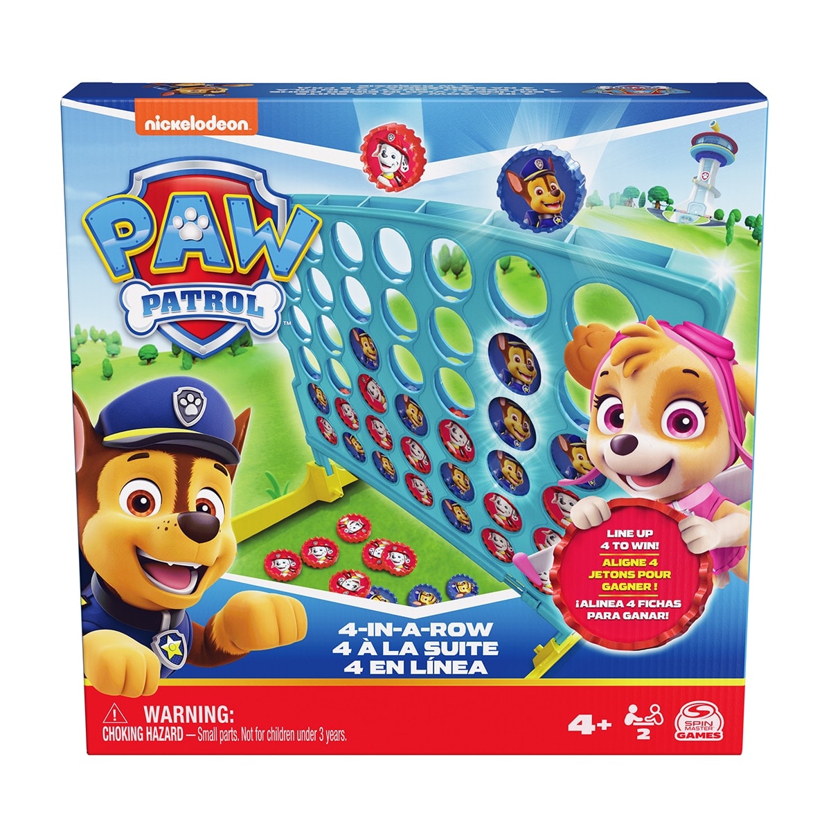 Spin Master - Juego de mesa 4 en línea Patrulla Canina Spin Master. - Image 1