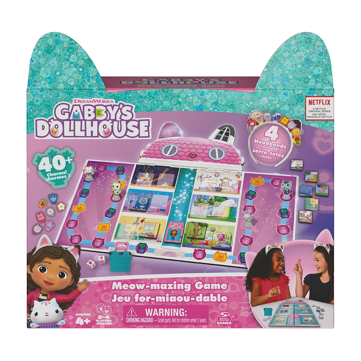 Spin Master - Juego Meow-Mazing La casa de Gabby's Dollhouse Spin Master. - Image 1