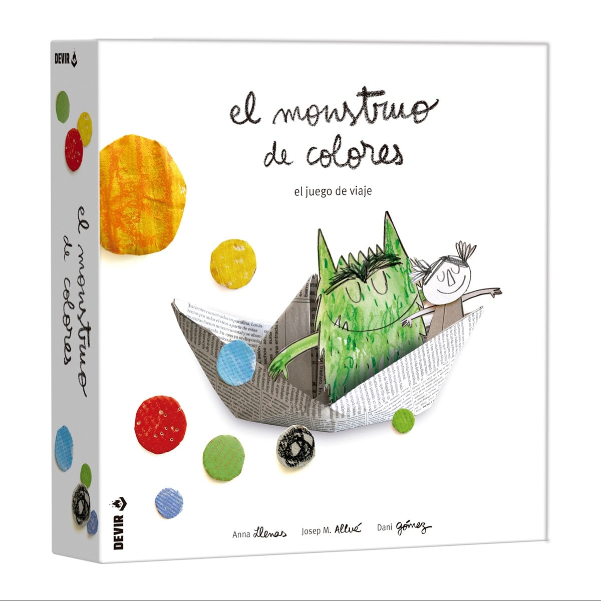 Devir - Juego de mesa El monstruo de colores: viaje Devir. - Image 1