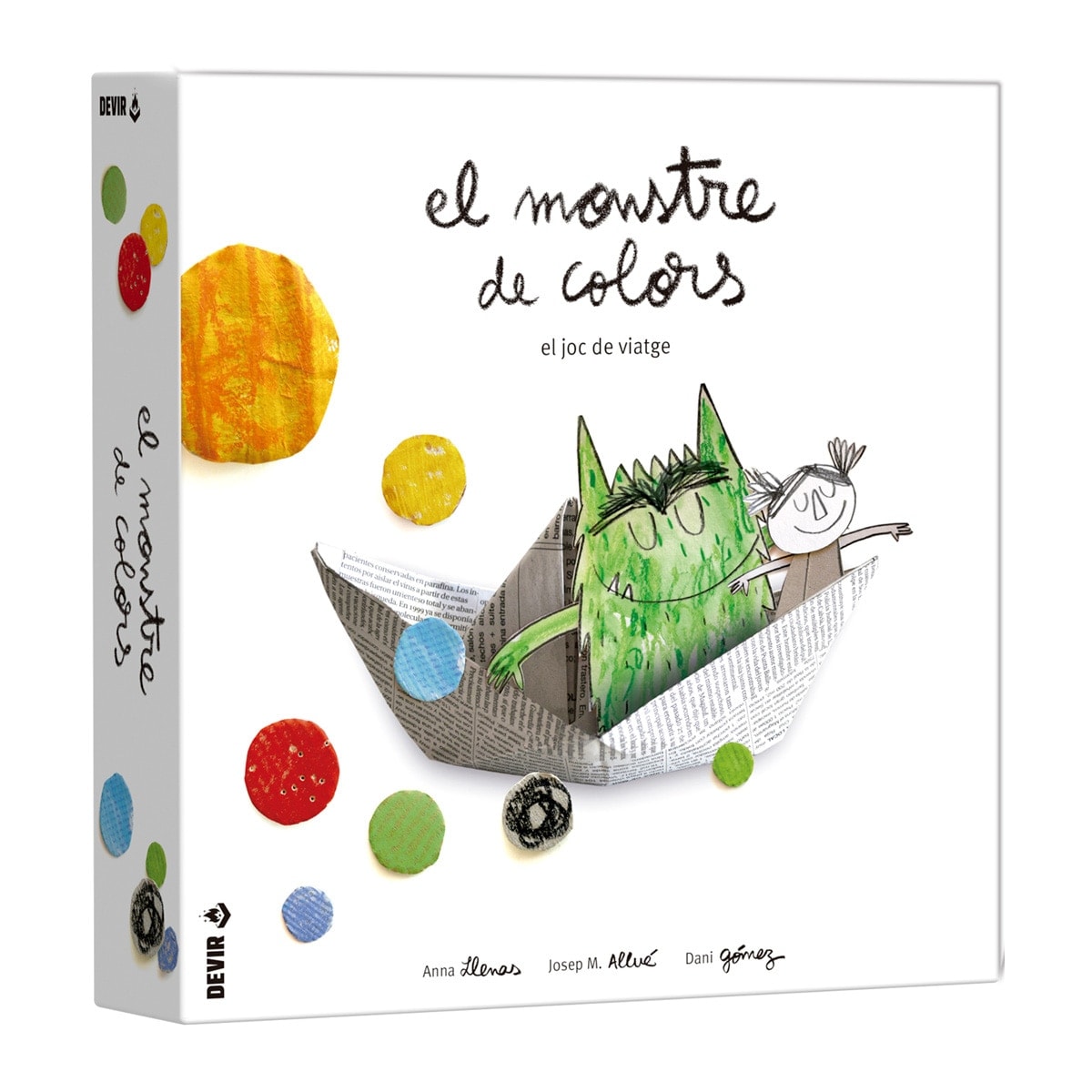 Devir - Juego de mesa El Monstre de colors: Viatge Devir. - Image 1