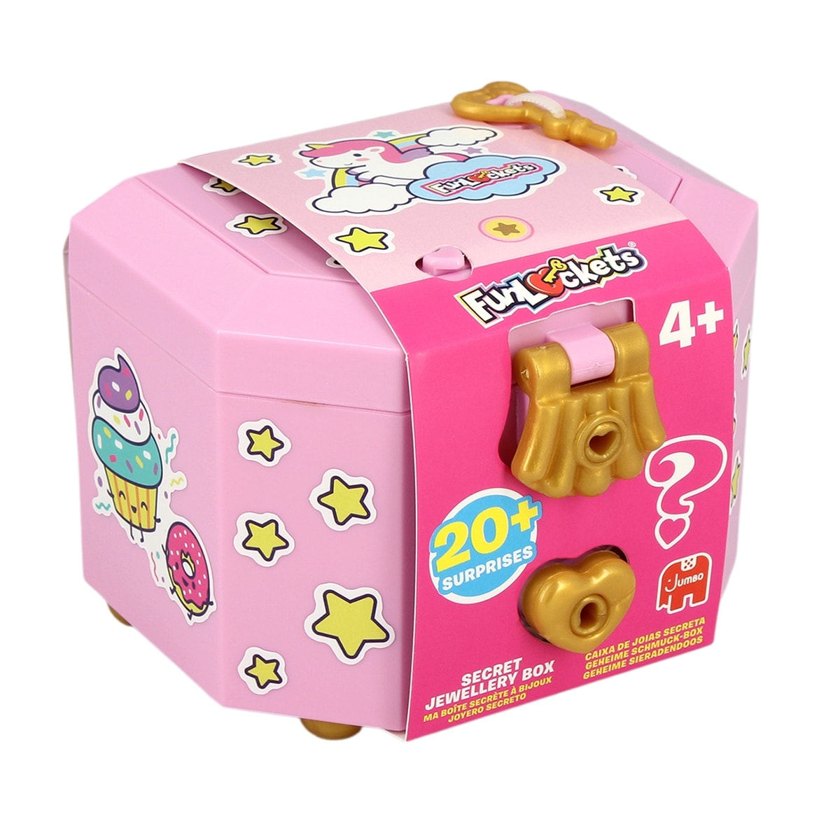 FunLockets - Joyero color surtido con Sorpresas Funlockets Diset. - Image 1