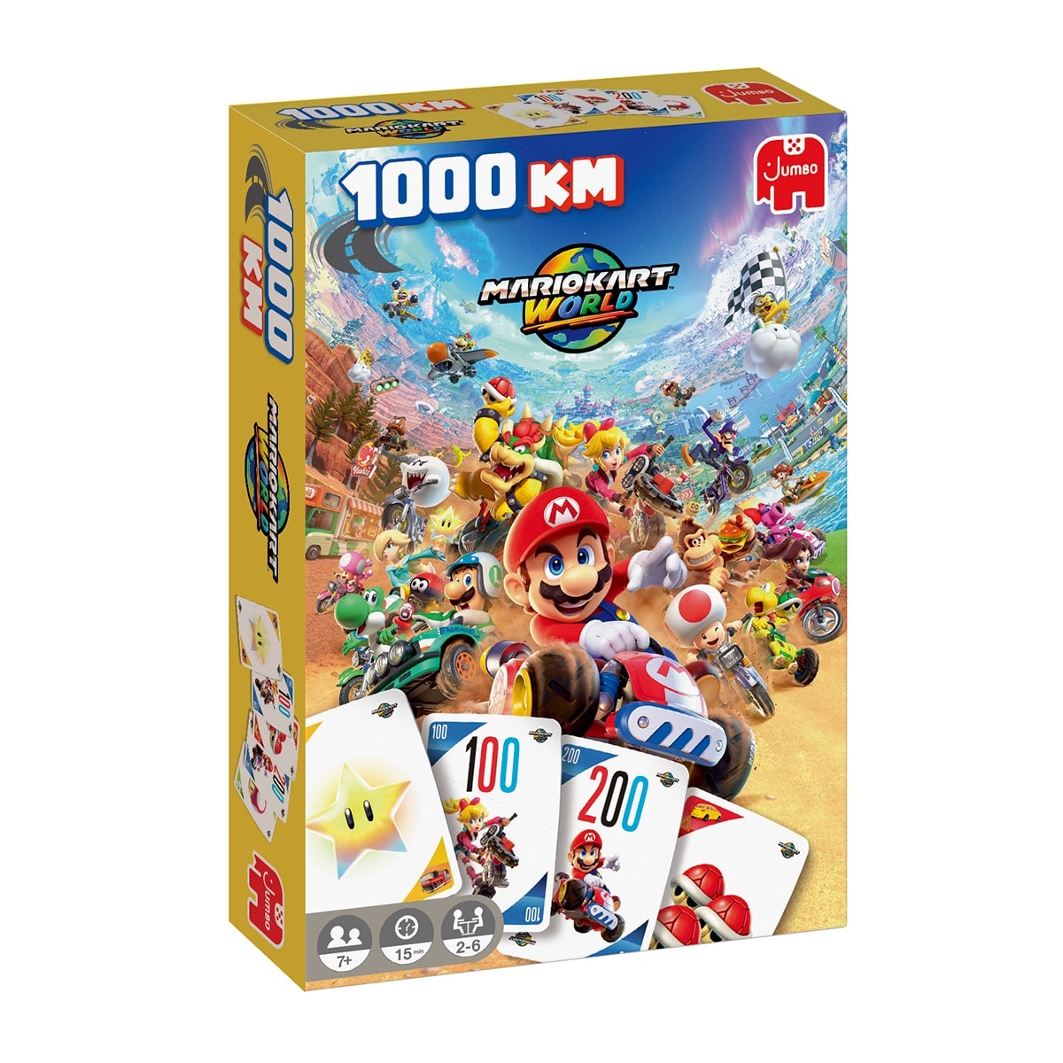 Diset - Juego de Cartas 1000 Km Mario Kart Diset. - Image 1