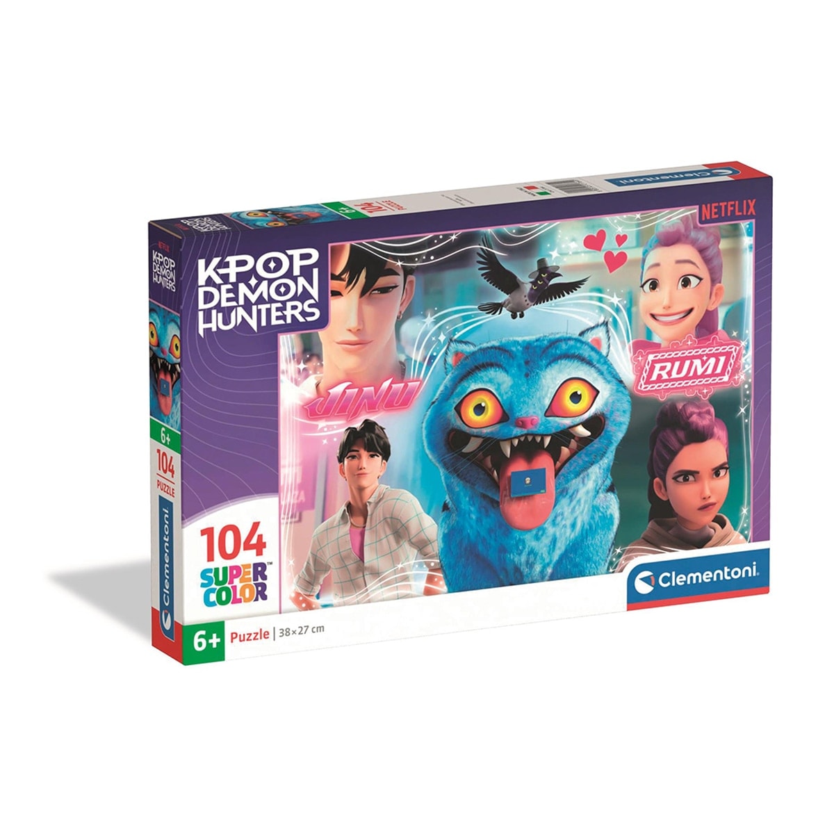 Puzzle 104 K-Pop Demon Hunters 3 Clementoni - Image 1