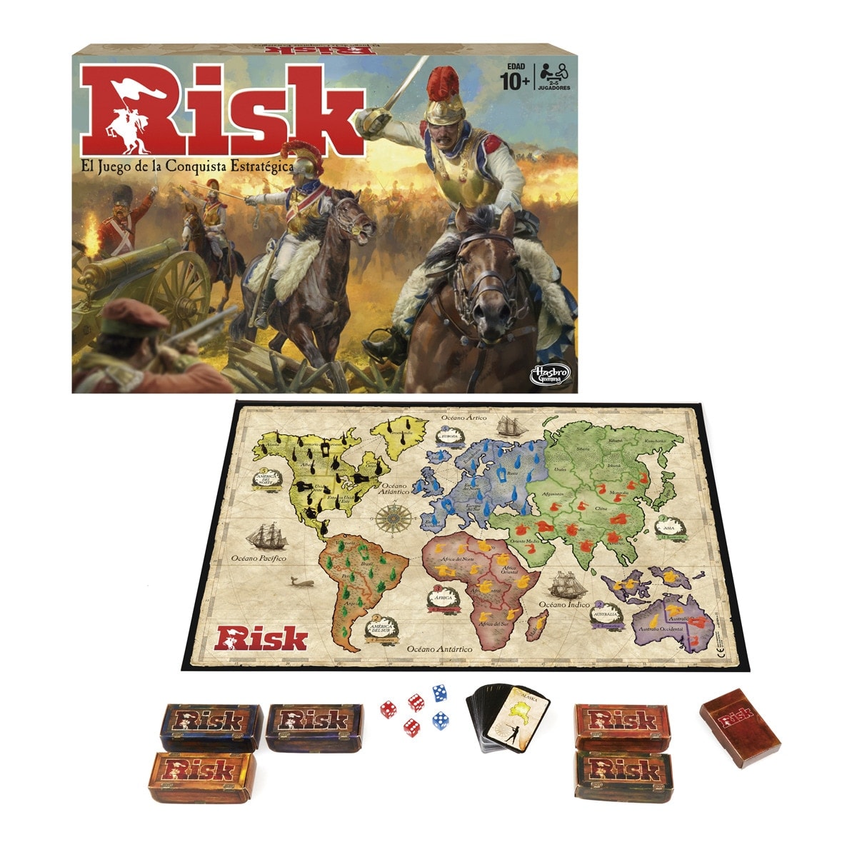 Hasbro Gaming - Juego de mesa Risk Hasbro Gaming. - Image 1