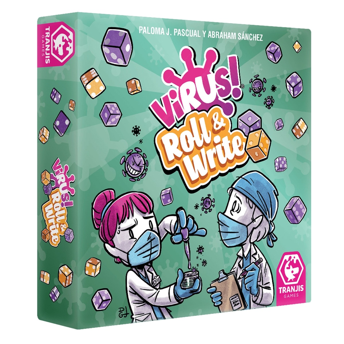 Tranjis Games - Juego de mesa Virus! Roll & Write Tranjis Games. - Image 1