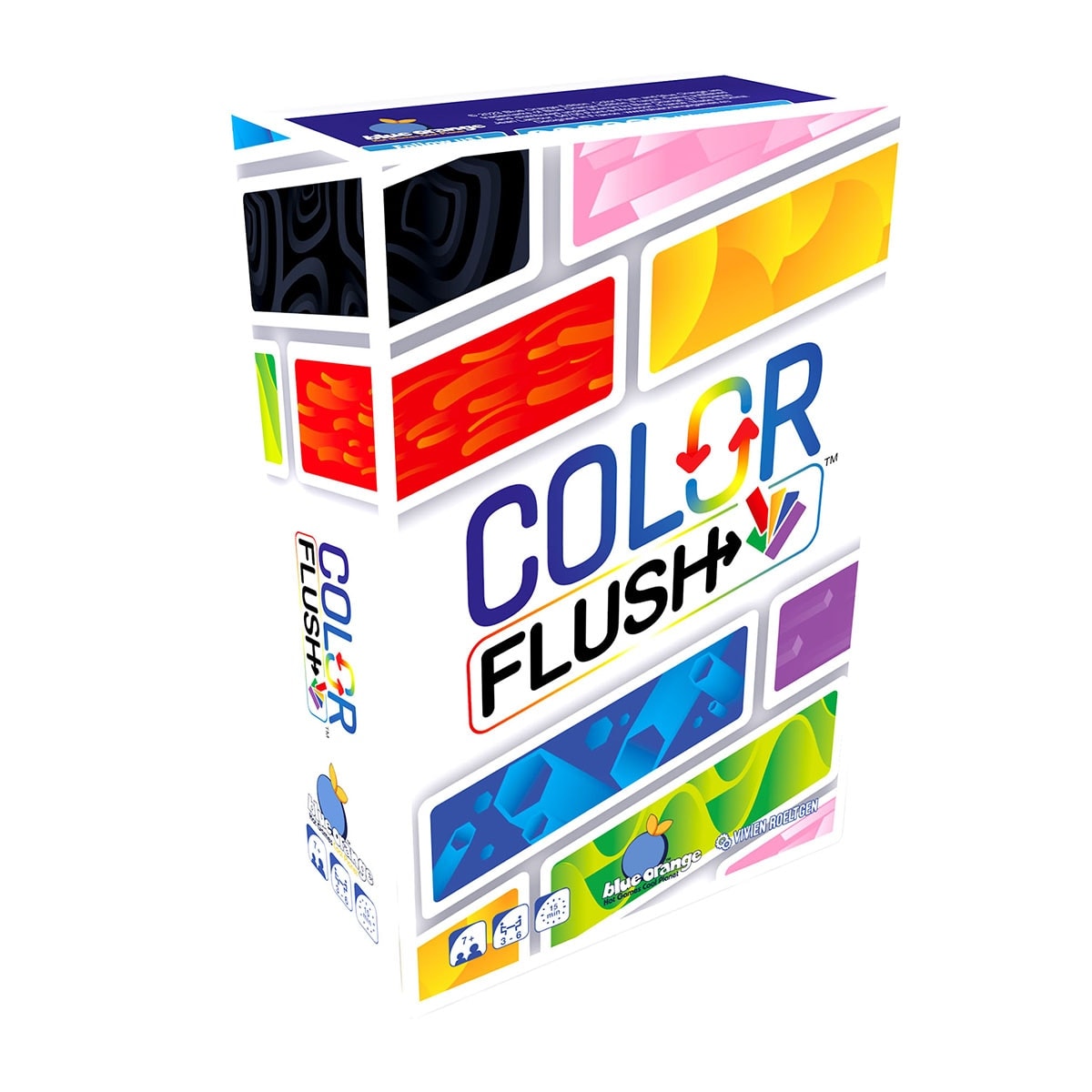 BLUE ORANGE - Juego de Mesa Color Flush Asmodee. - Image 1