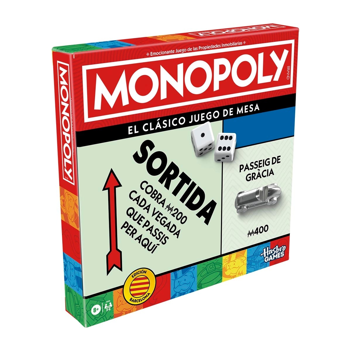 Monopoly - Juego de mesa Monopoly Std. Barcelona Hasbro. - Image 1