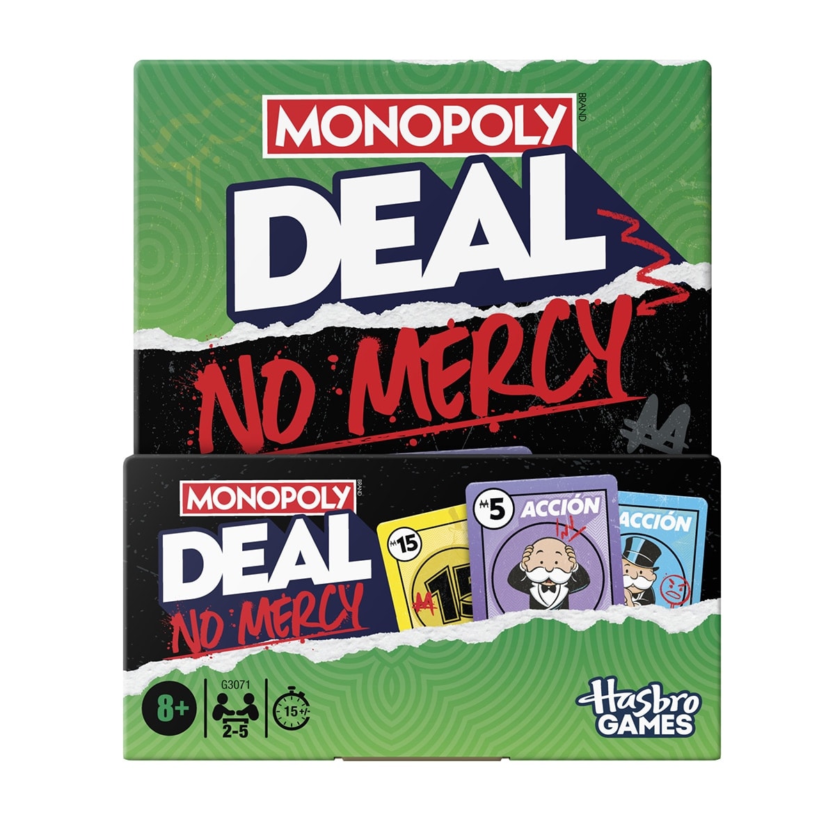 Monopoly - Juego de cartas Monopoly Deal No Mercy Hasbro. - Image 1