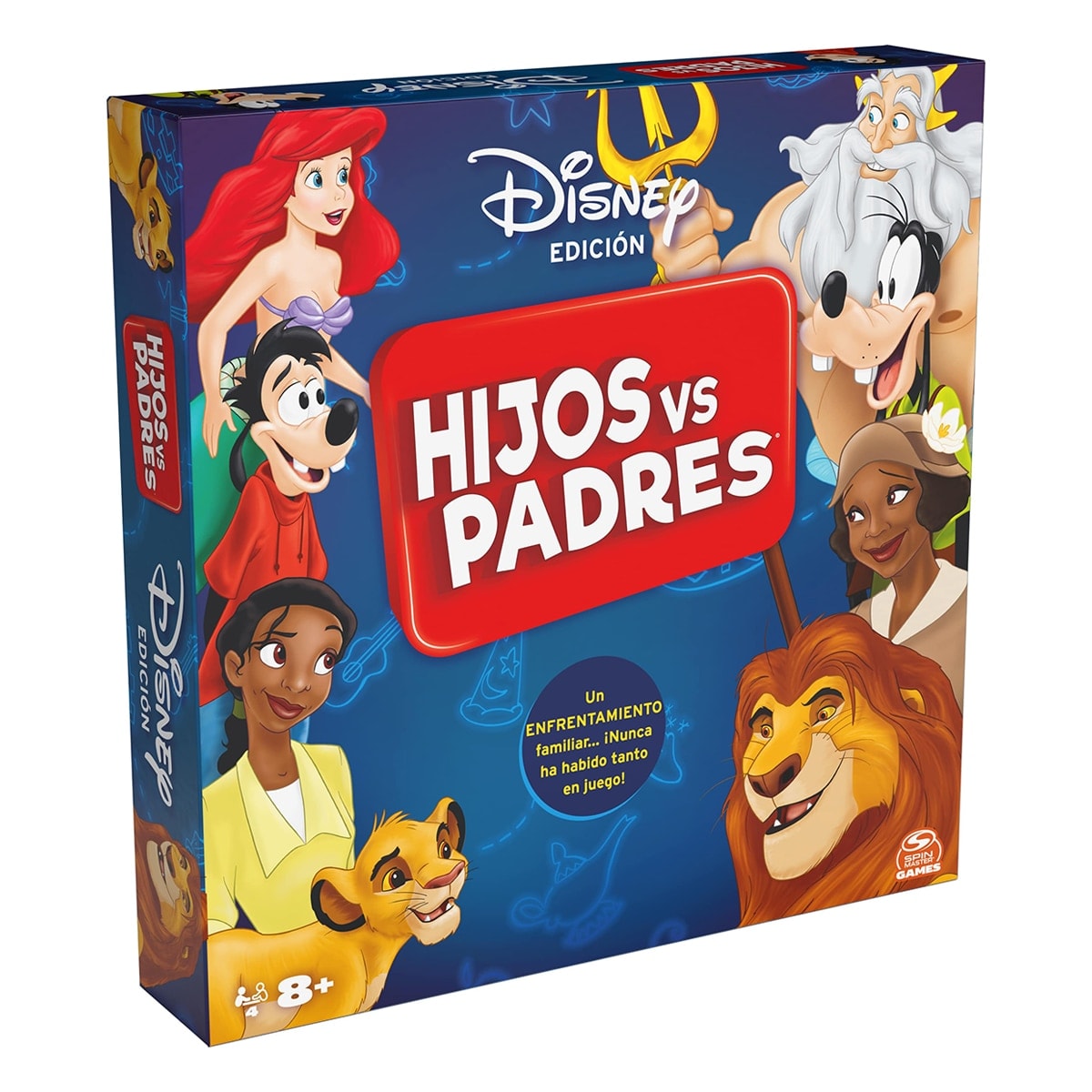Spin Master - Juego de mesa HIjos Contra Padres Edición Disney. - Image 1
