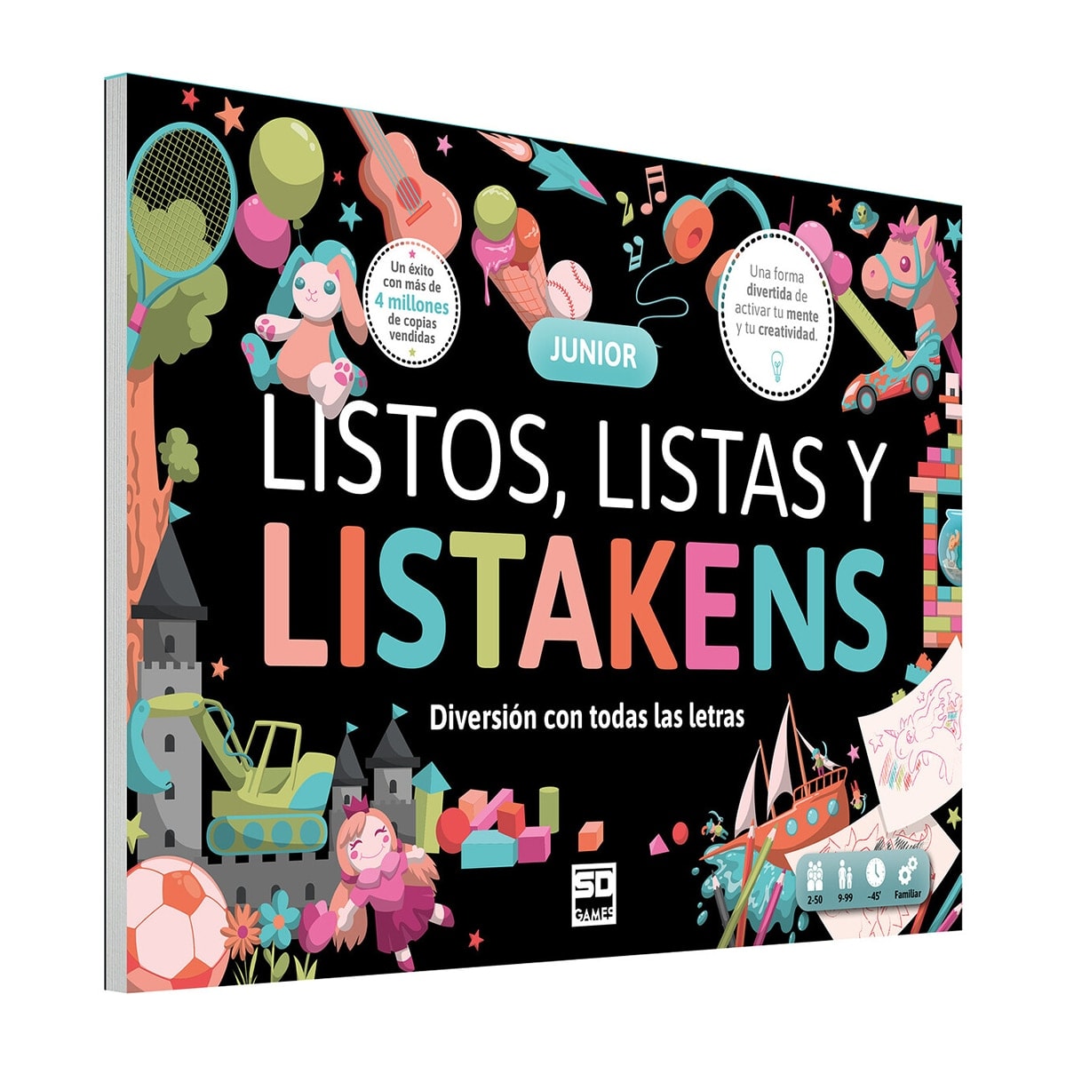 SD Games - Juego de Preguntas Listos Listas y Listakens Junior Dirac Disc. - Image 1