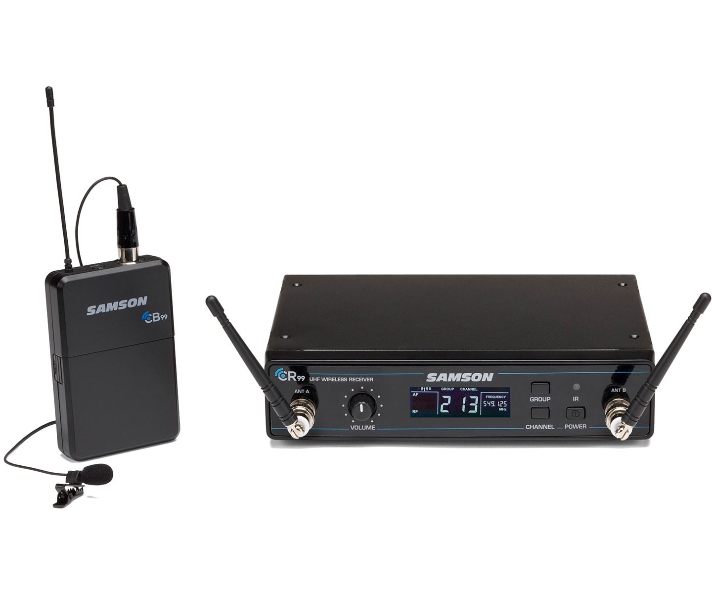 Samson - Sistema Wireless: Lavalier (Solapa) Samson concert 99 Lm10 (F). - Image 1