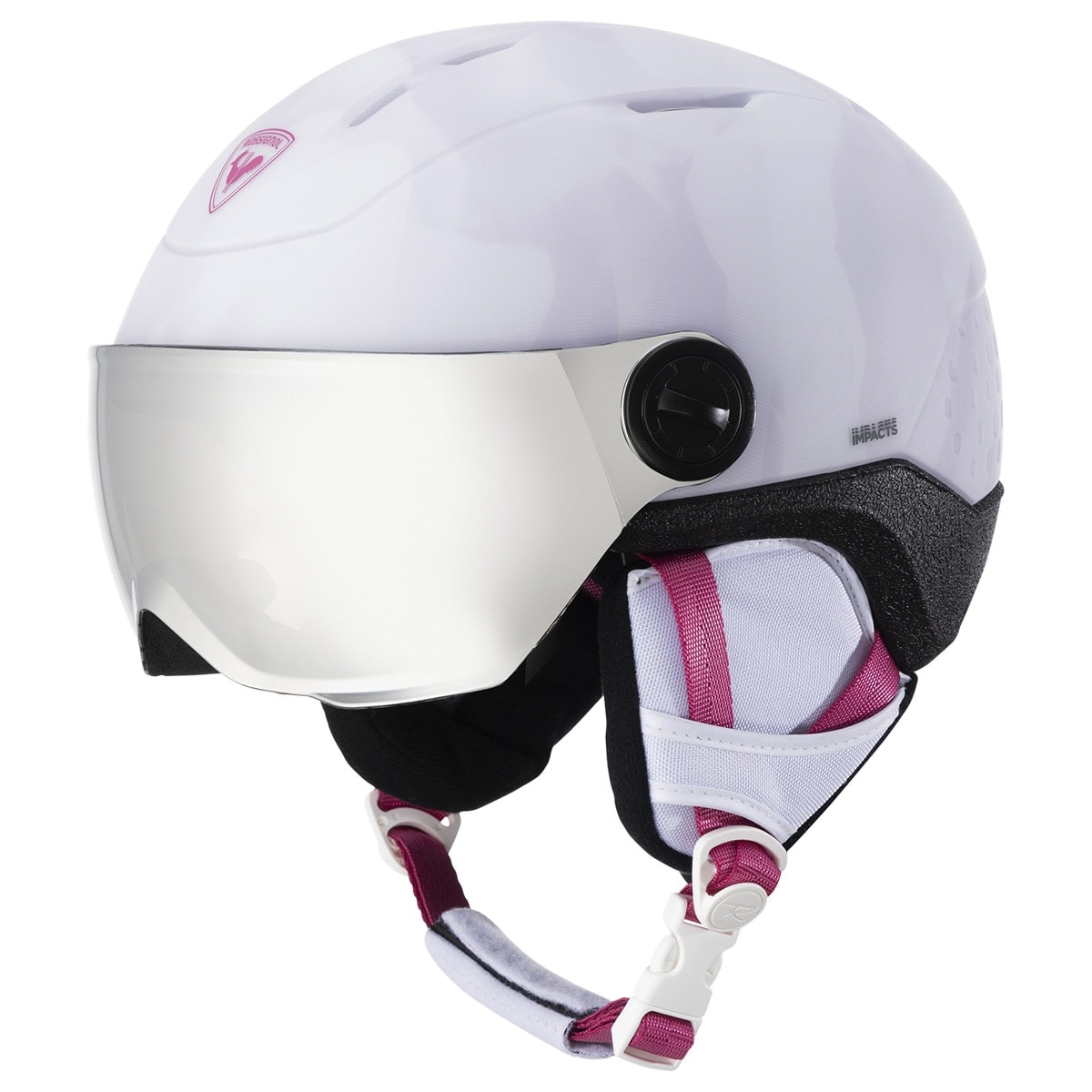 Rossignol - Casco de esquí Whoopee visor impacts white Rossignol. - Image 1