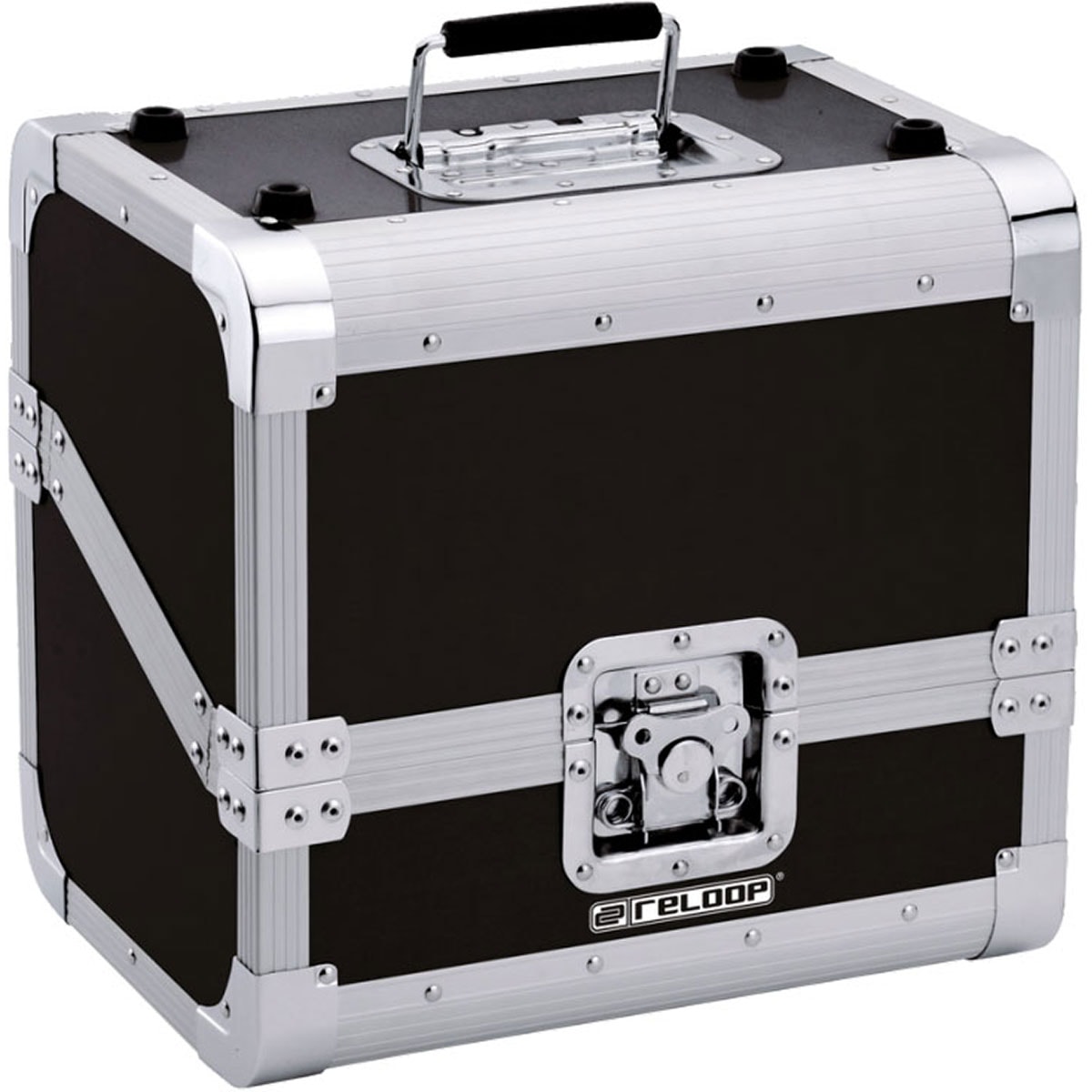 Reloop - Flight Case para Equipo DJ Reloop Maleta Discos 80 Record Case Negra. - Image 1