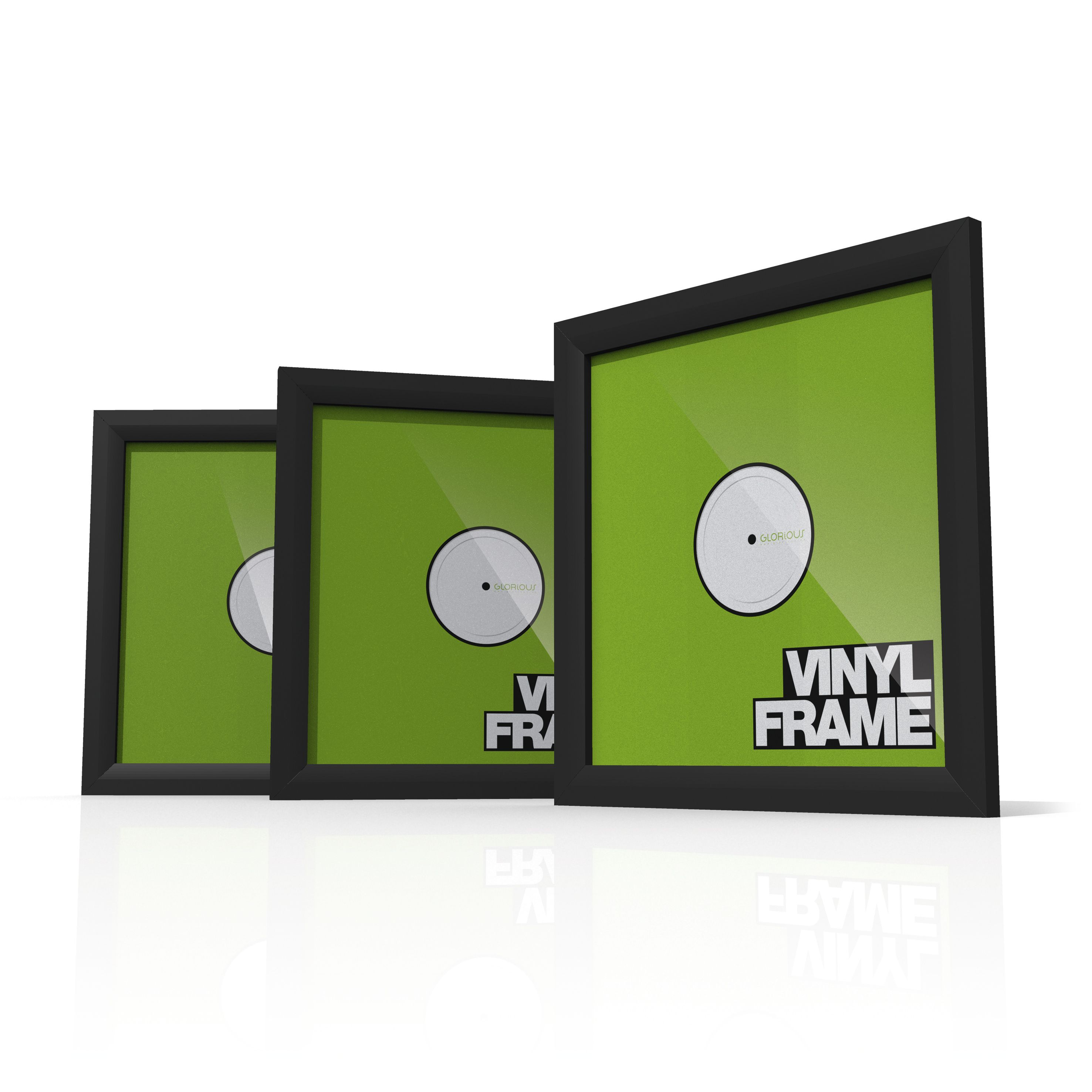 Reloop - Maleta para vinilos y CDs Reloop Glorious Vinyl Frame Set 12" Black. - Image 1