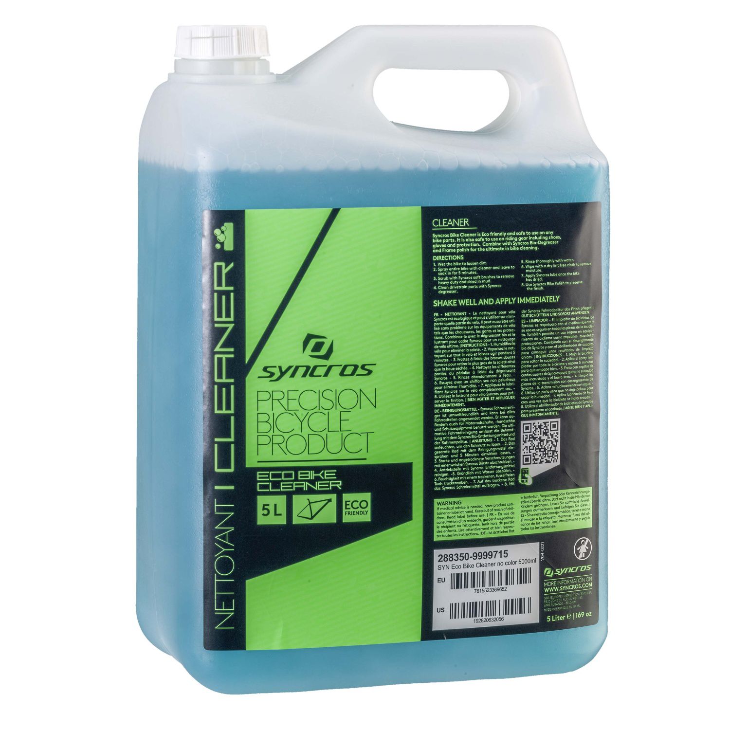 Syncros - Limpiador de cuadros ECO BIKE 5000 ml Syncros. - Image 1