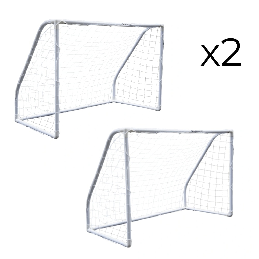 Devessport - Portería de Fútbol PVC Blanca Devessport. - Image 1