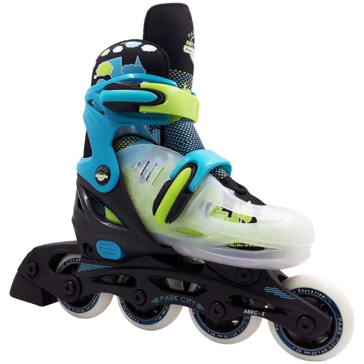 KRF - Patín Park City ajustable in line New Blue KRF. - Image 1