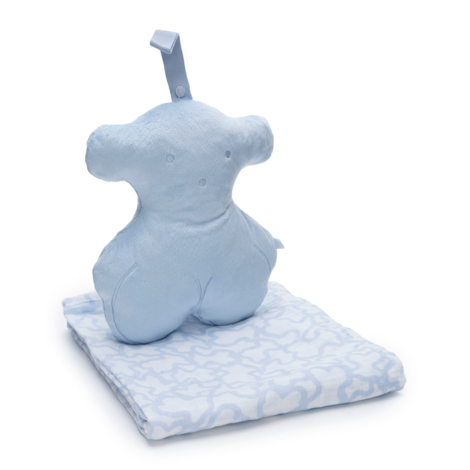 Tous - Muselina algodón (98x118 cm) con funda de oso Tous Baby Kaos. - Image 1