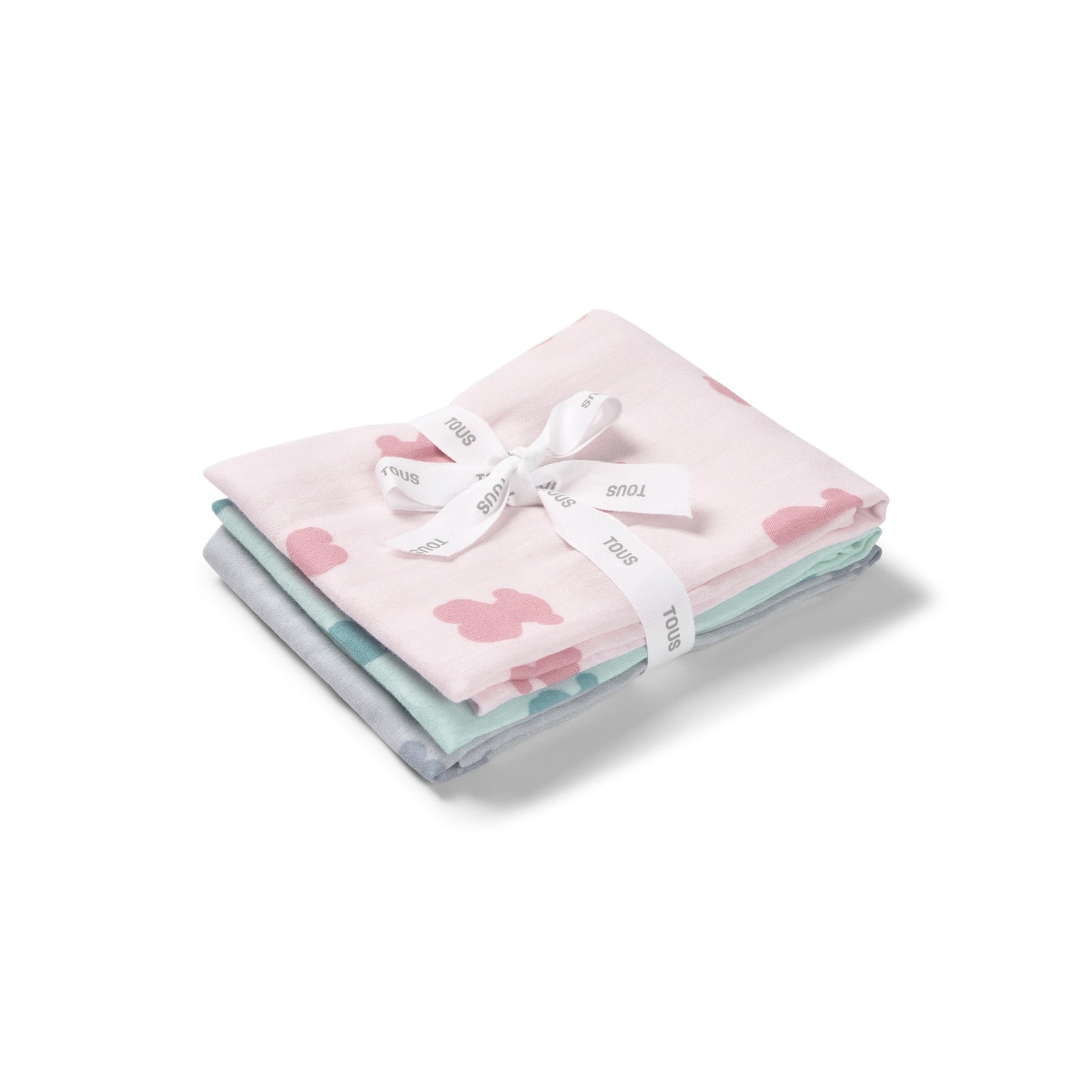 Tous - Pack de mini muselinas 55x55 cm Tous Baby con osos. - Image 1