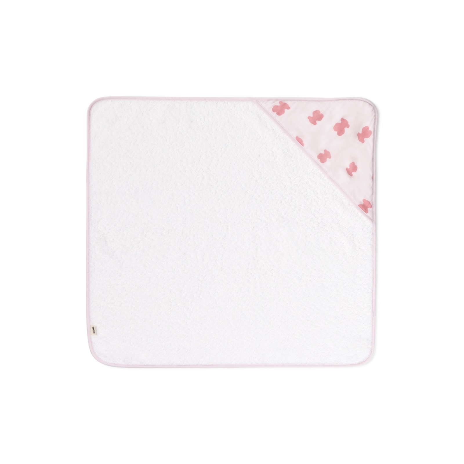 Tous - Capa de baño 75x75cm Tous Baby de algodón con osos. - Image 1