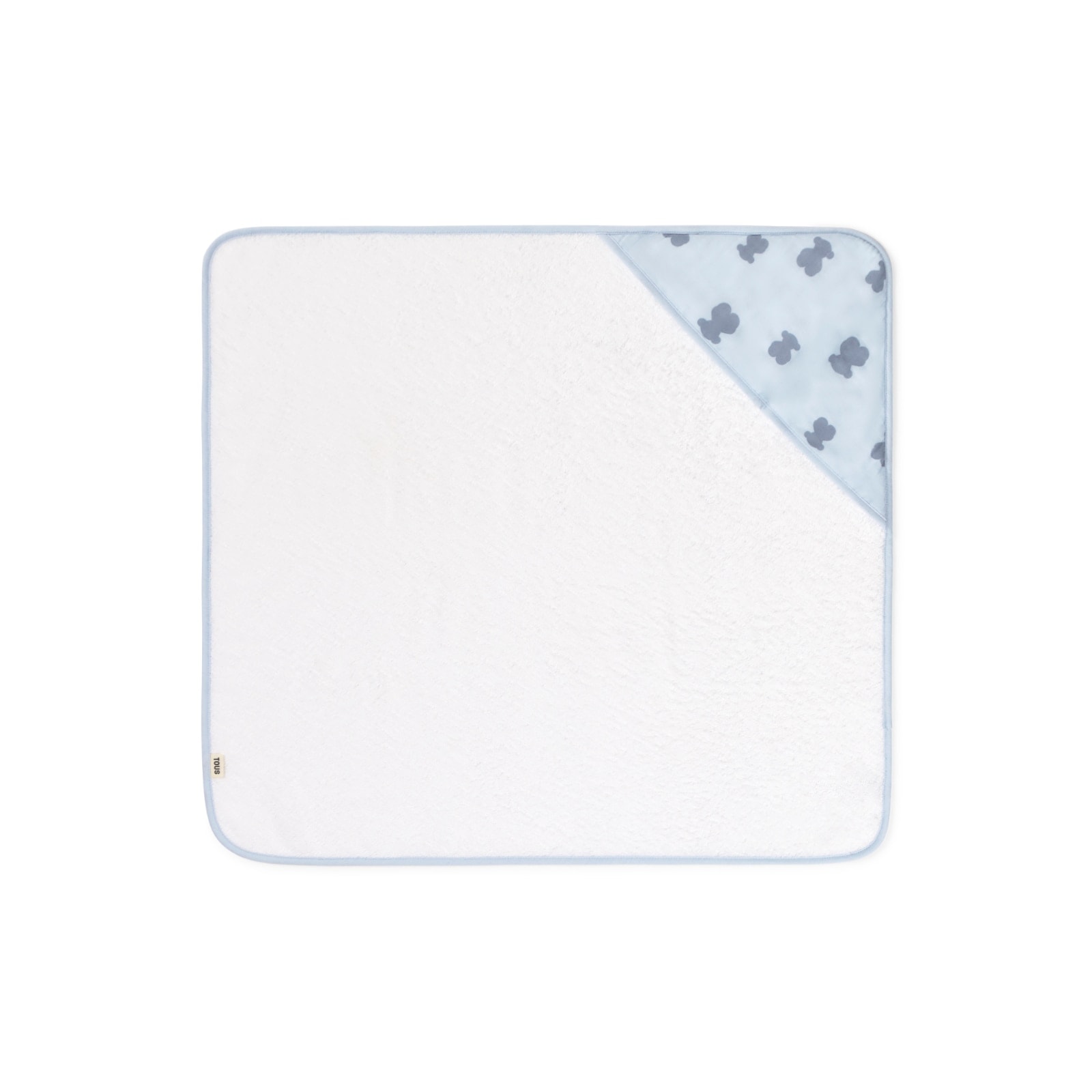 Tous - Capa de baño 75x75cm Tous Baby de algodón con osos. - Image 1