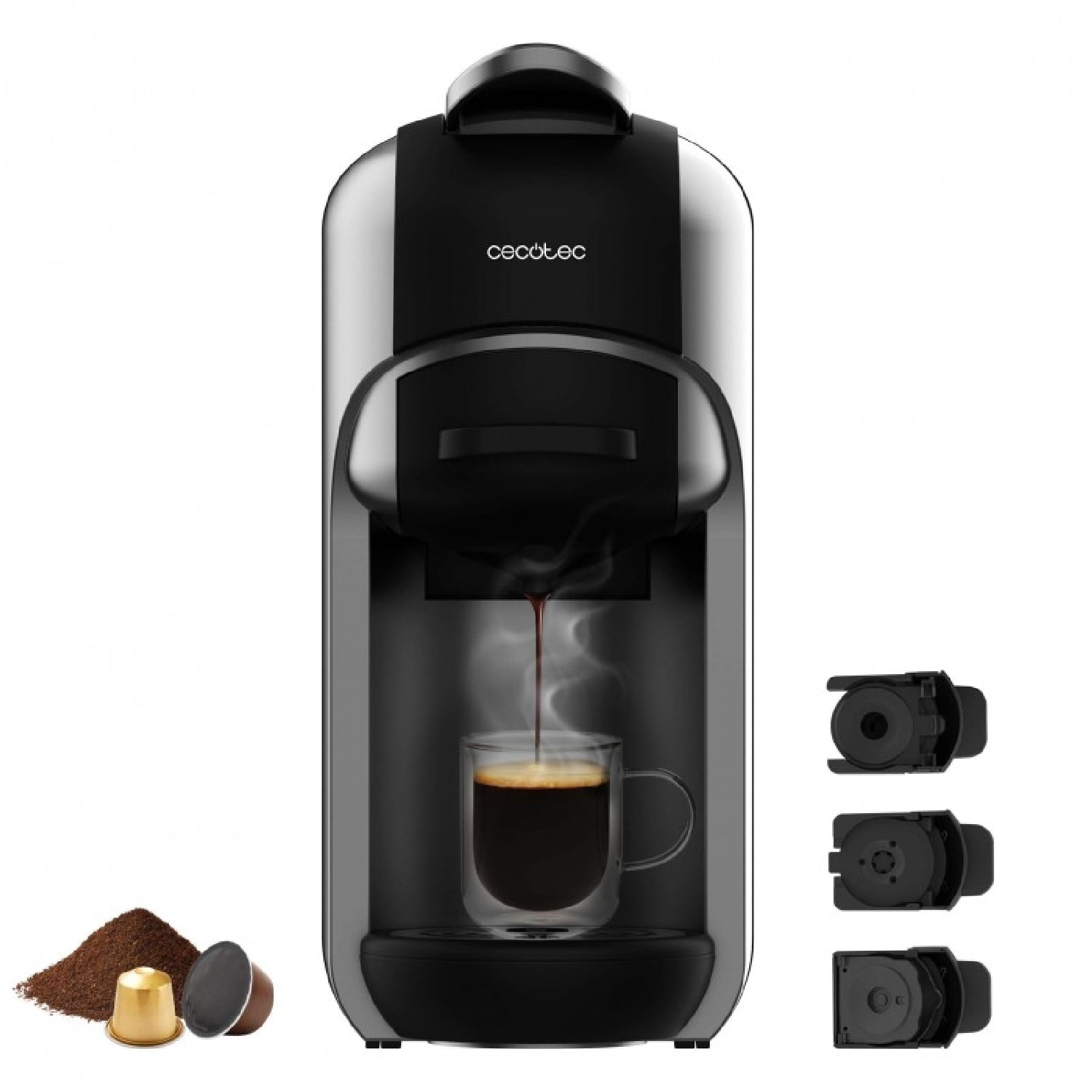 Cecotec - Cafetera de cápsulas Cecotec FreeStyle Compact. - Image 1