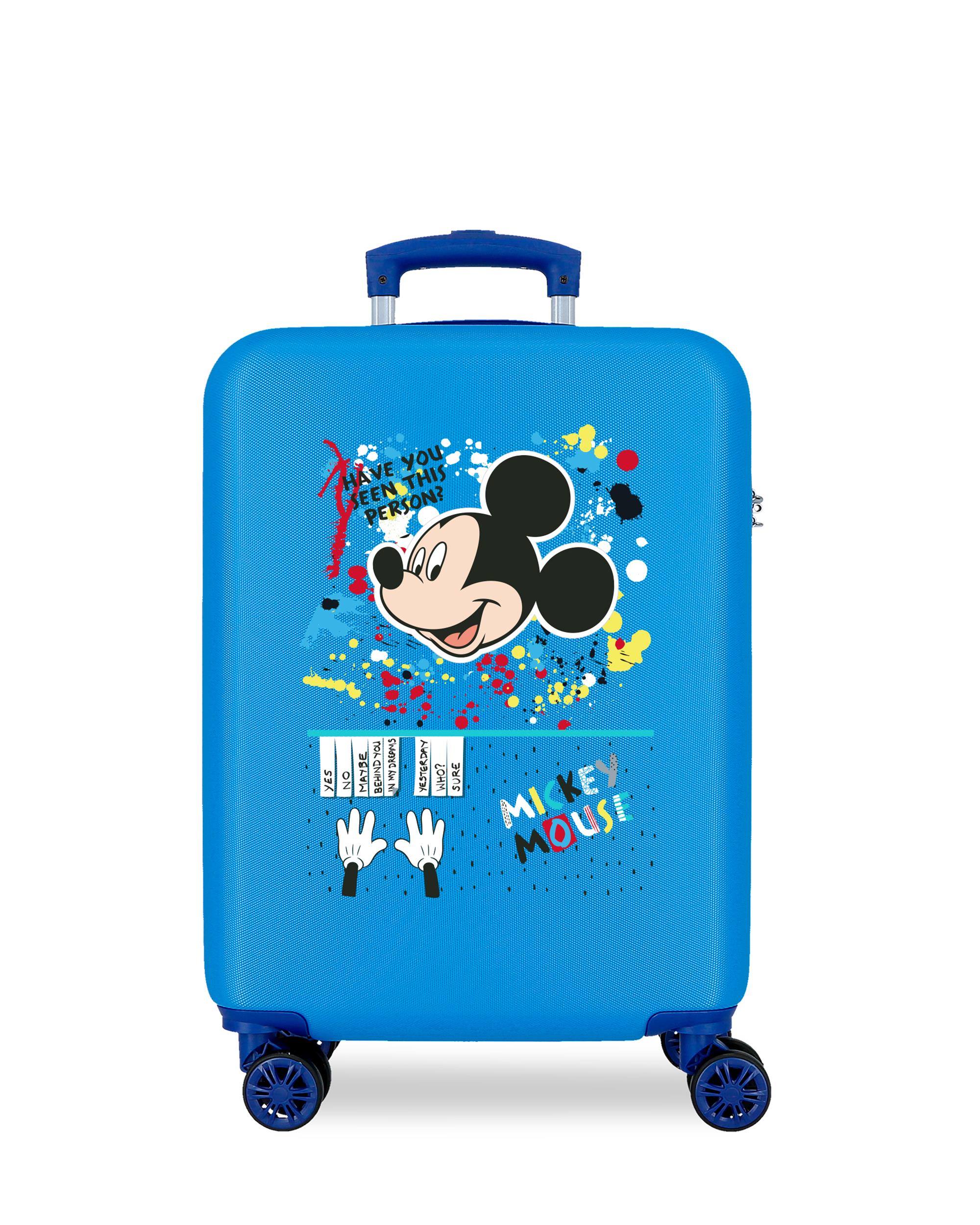 Disney - Maleta de cabina 55cm disney mickey colour mayhem abs con capacidad de 41,8l. - Image 1