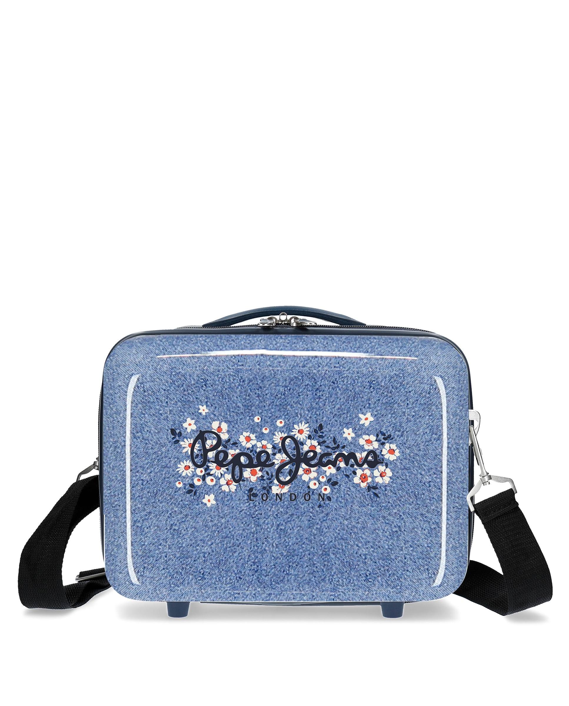 Pepe Jeans - Neceser adaptable a trolley Digital rígido con capacidad de 9L. - Image 1