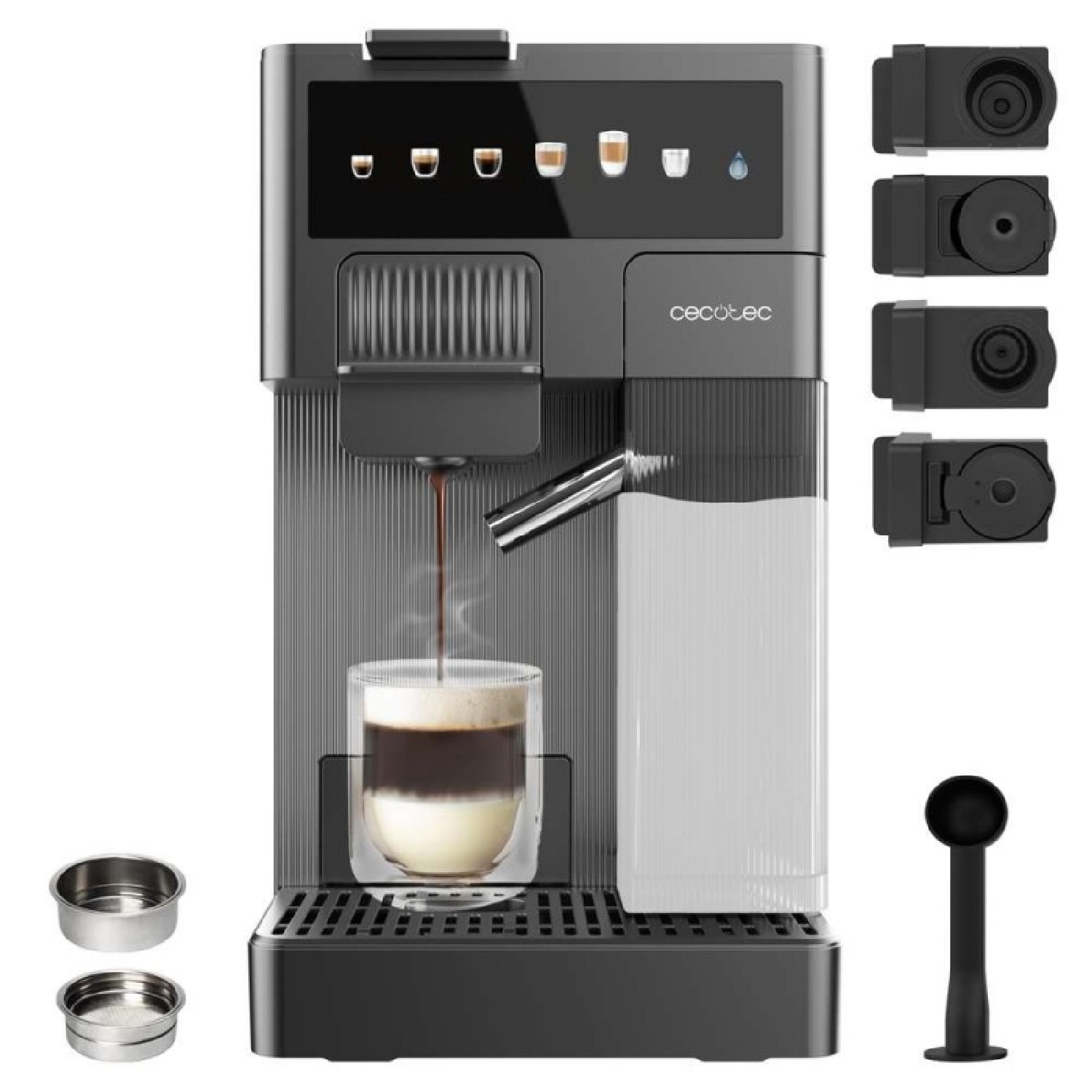 Cecotec - Cafetera de cápsulas Cecotec FreeStyle Latte T. - Image 1
