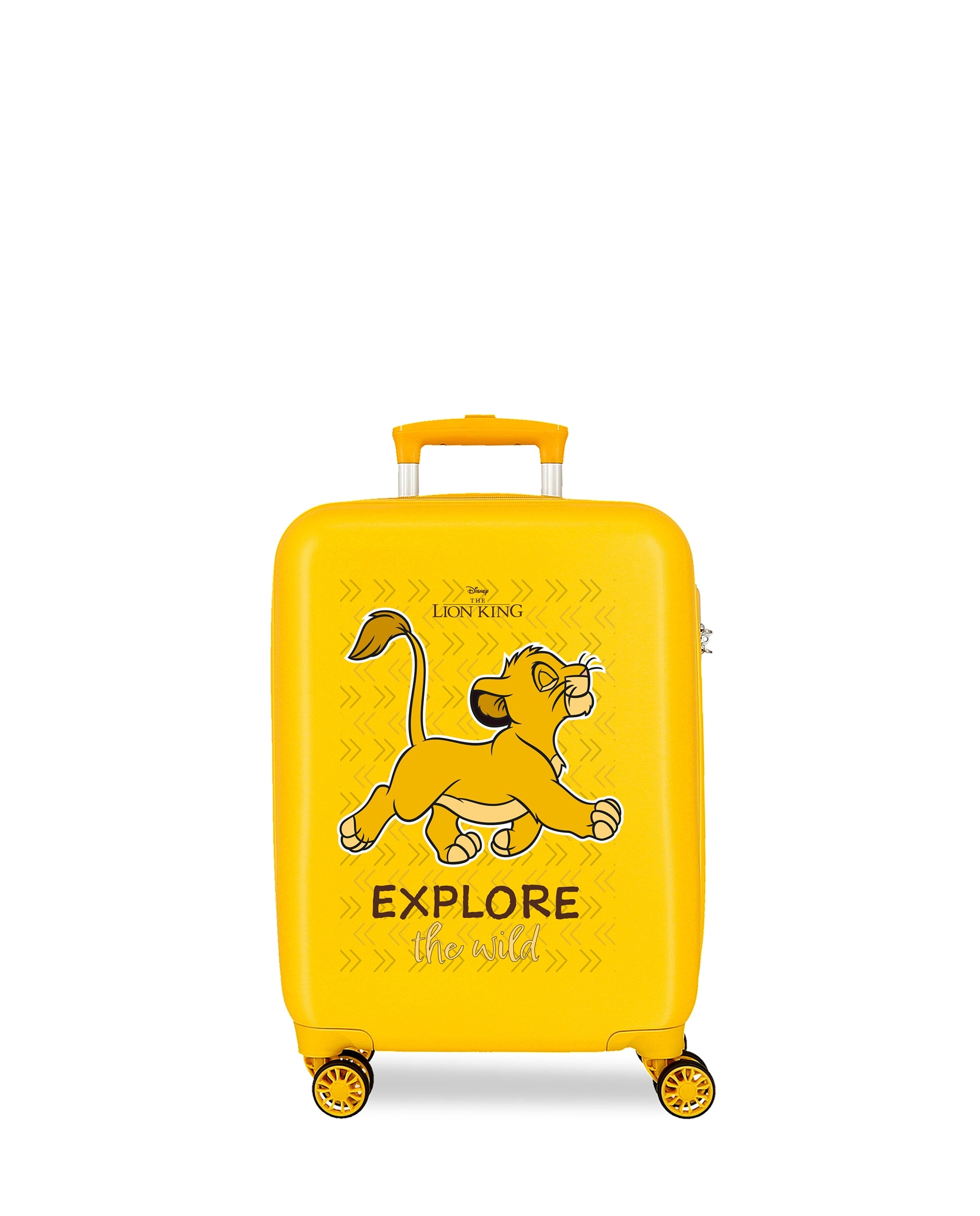 Disney - Maleta de cabina El rey León explorer con capacidad de 34L en ocre. - Image 1
