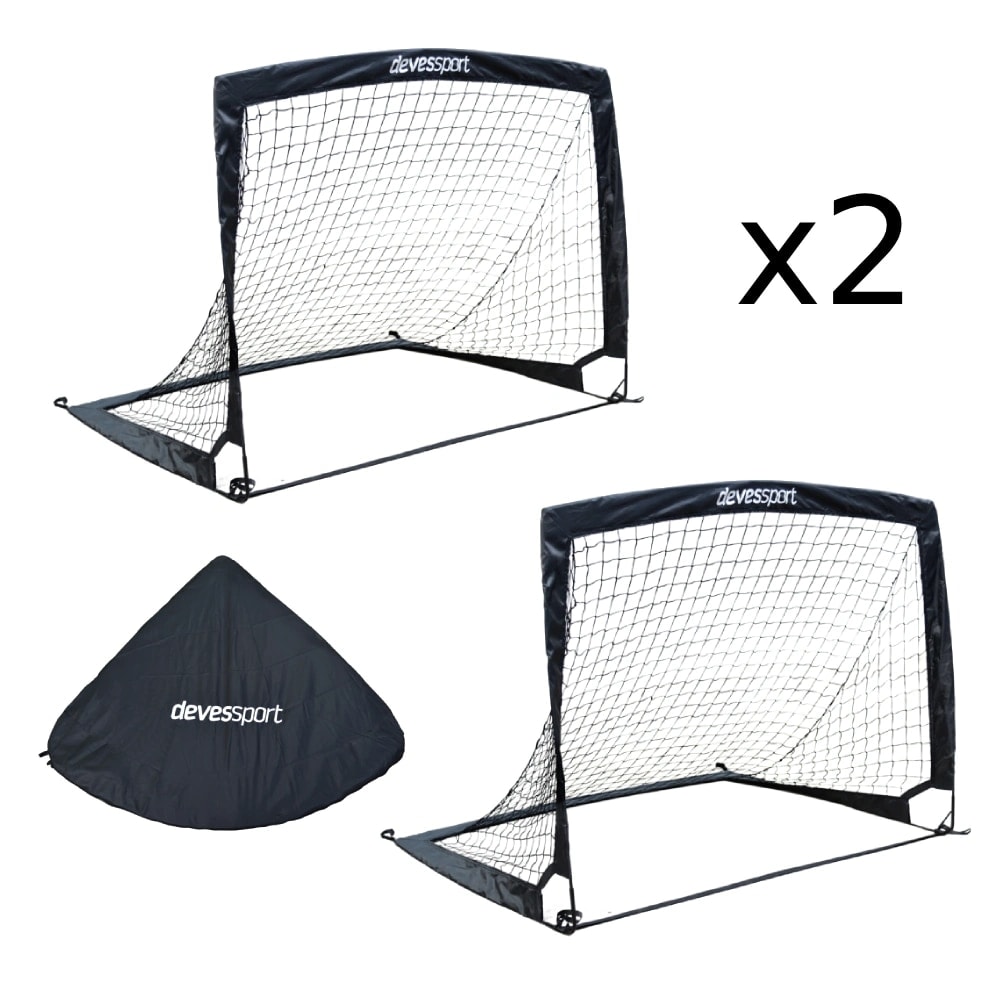 Devessport - Portería De Fútbol Plegable (Pop Up) Set 2 unidades Devessport. - Image 1