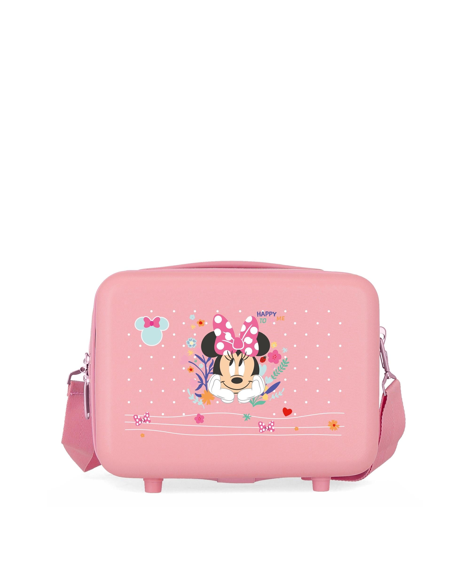 Disney - Neceser abs minnie happy to be me adaptable con capacidad de 9,1l. - Image 1